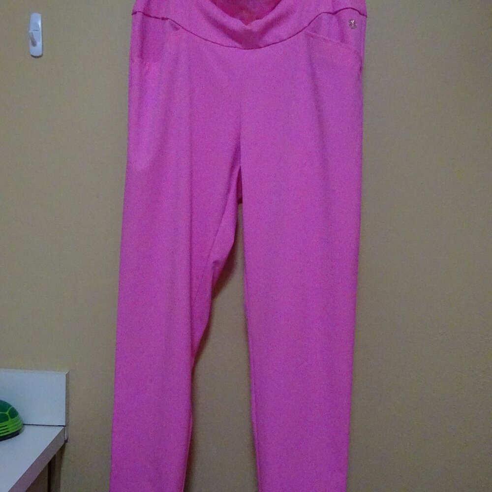 Lilly Pulitzer Luxletic Corso Pant UPF50+ Aura Pink size 12